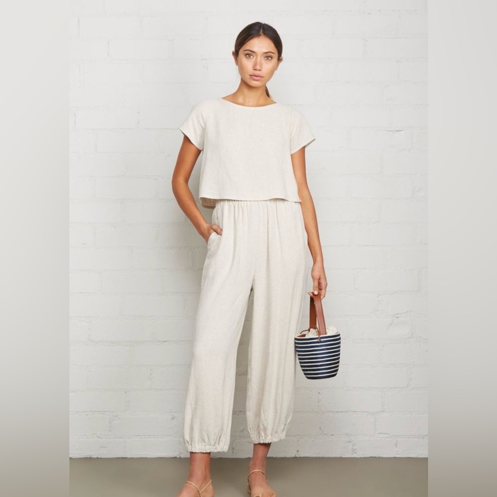 Rachel Pally Linen Keith Top + Tatum Pant - Picture 2 of 11